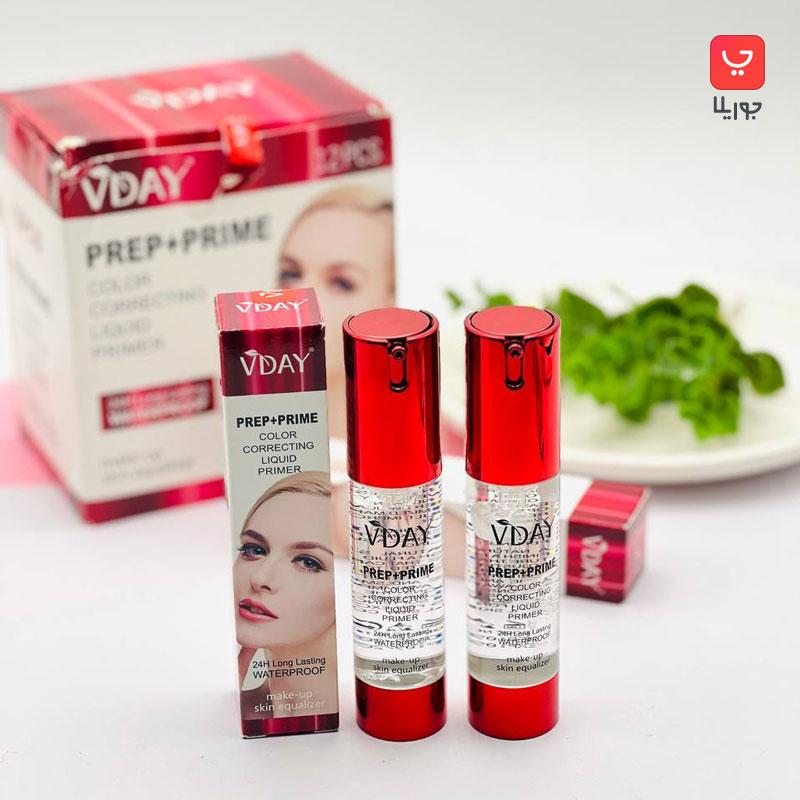 پرایمر ژله ای ویدی Vday مات کننده و مخملی مدل prep prime